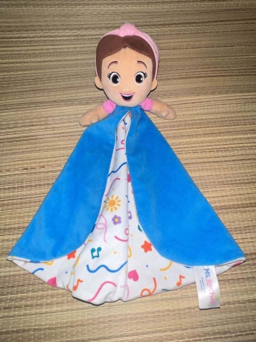 Ms. Rachel Huggable Lovey Double Sided Plush Toy, Machine Washable - .com,